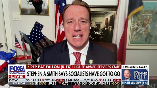 Pat Fallon: Democrats are looking over their left shoulder