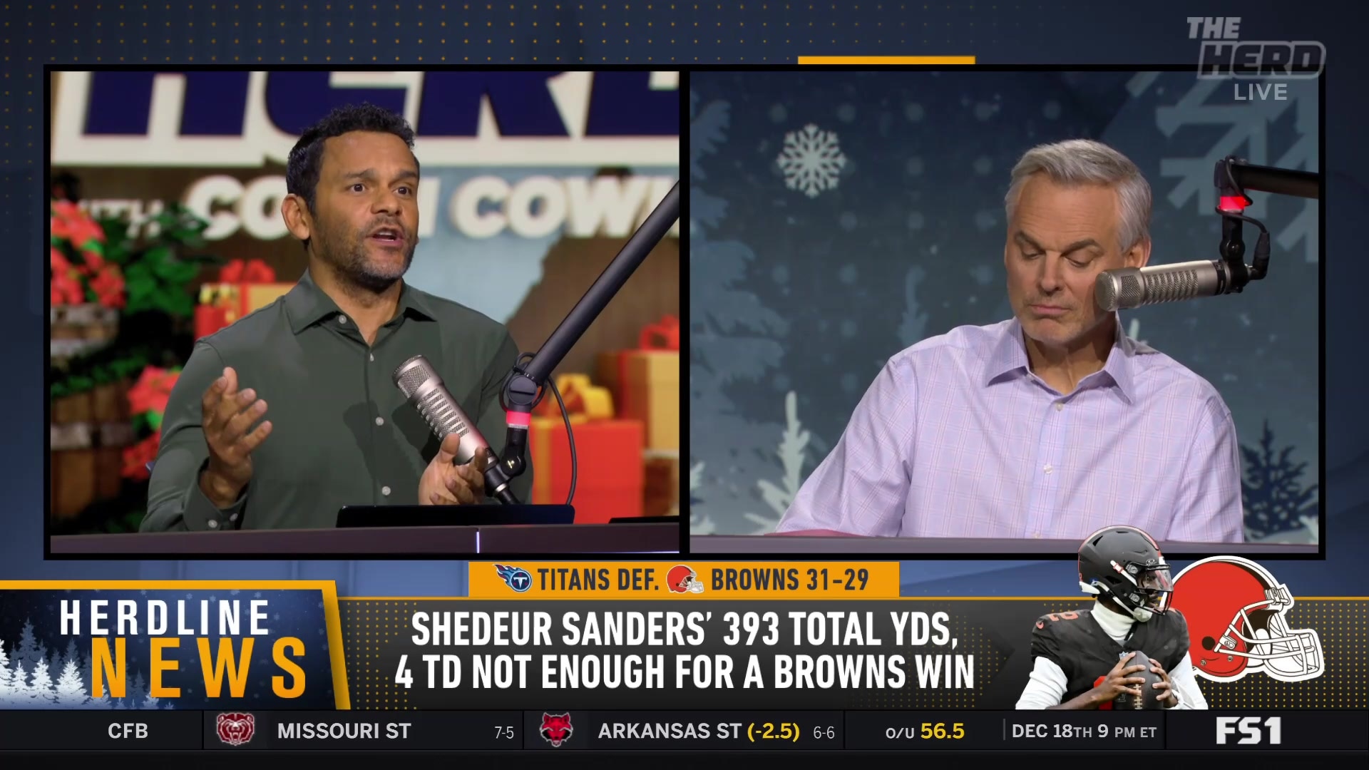 Jason McIntyre and Colin Cowherd debate the "Shedeur Sanders cult" and his franchise quarterback potential