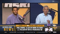 Colin Cowherd expresses concerns about J.J. McCarthy's readiness as a franchise quarterback