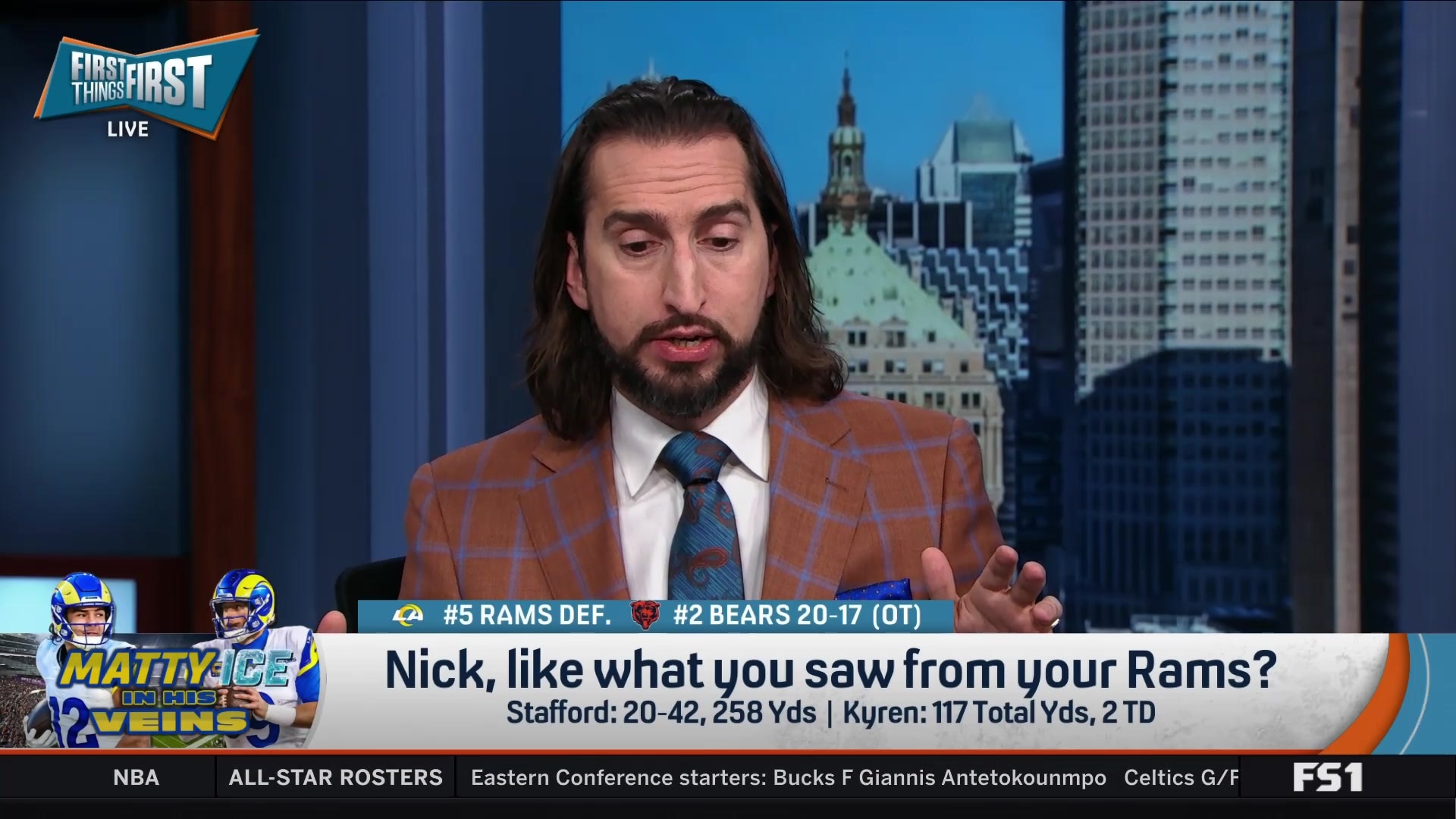 Nick evaluates Rams' playoff struggles and Stafford's consistency