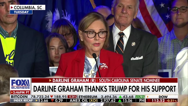 Darlene Graham wins South Carolina GOP Senate primary runoff