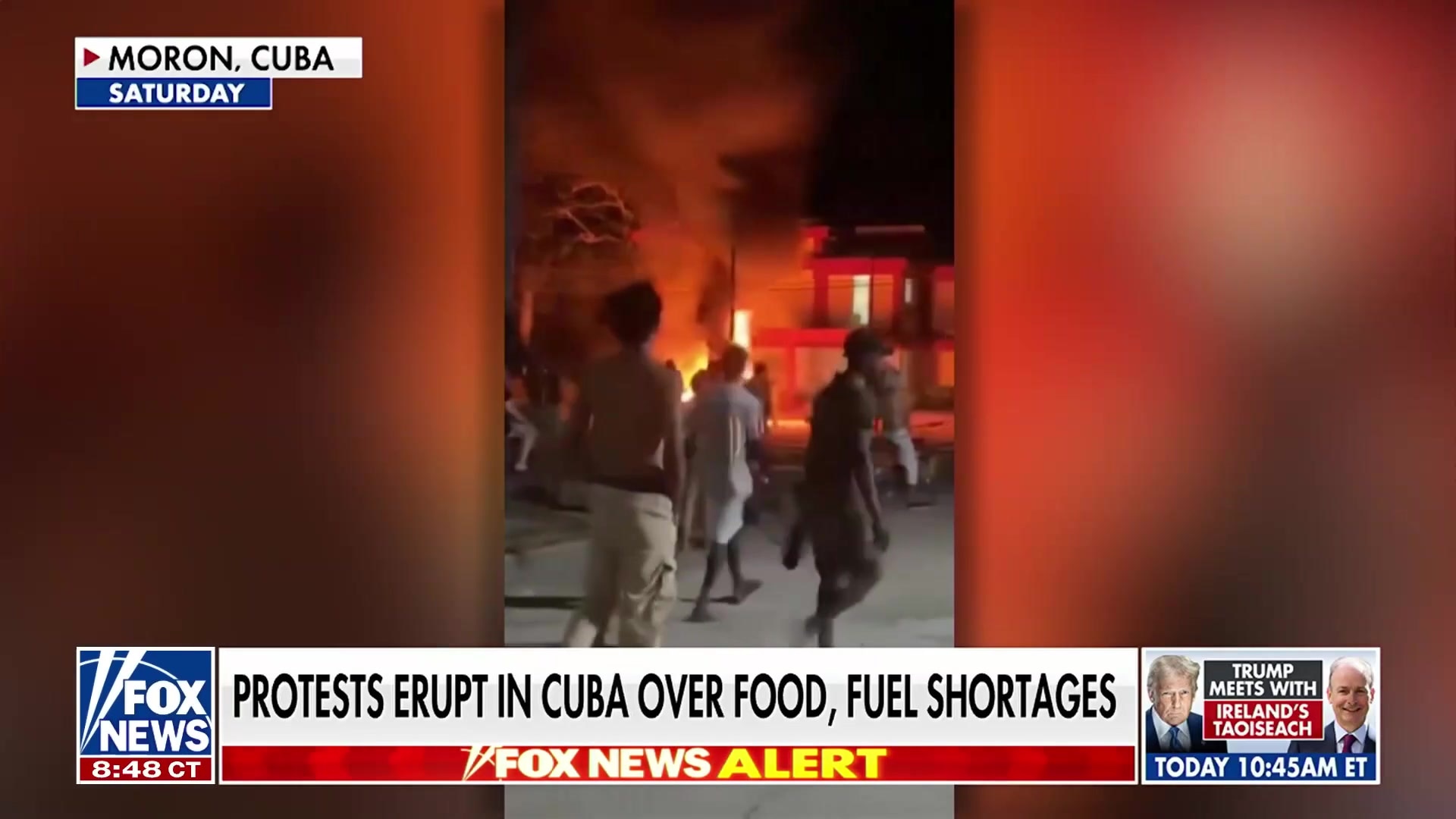 Protests erupt in Cuba over food and fuel shortages