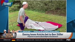 Danny loses Knicks bet to Ben Stiller, prepares for Night at the Museum
