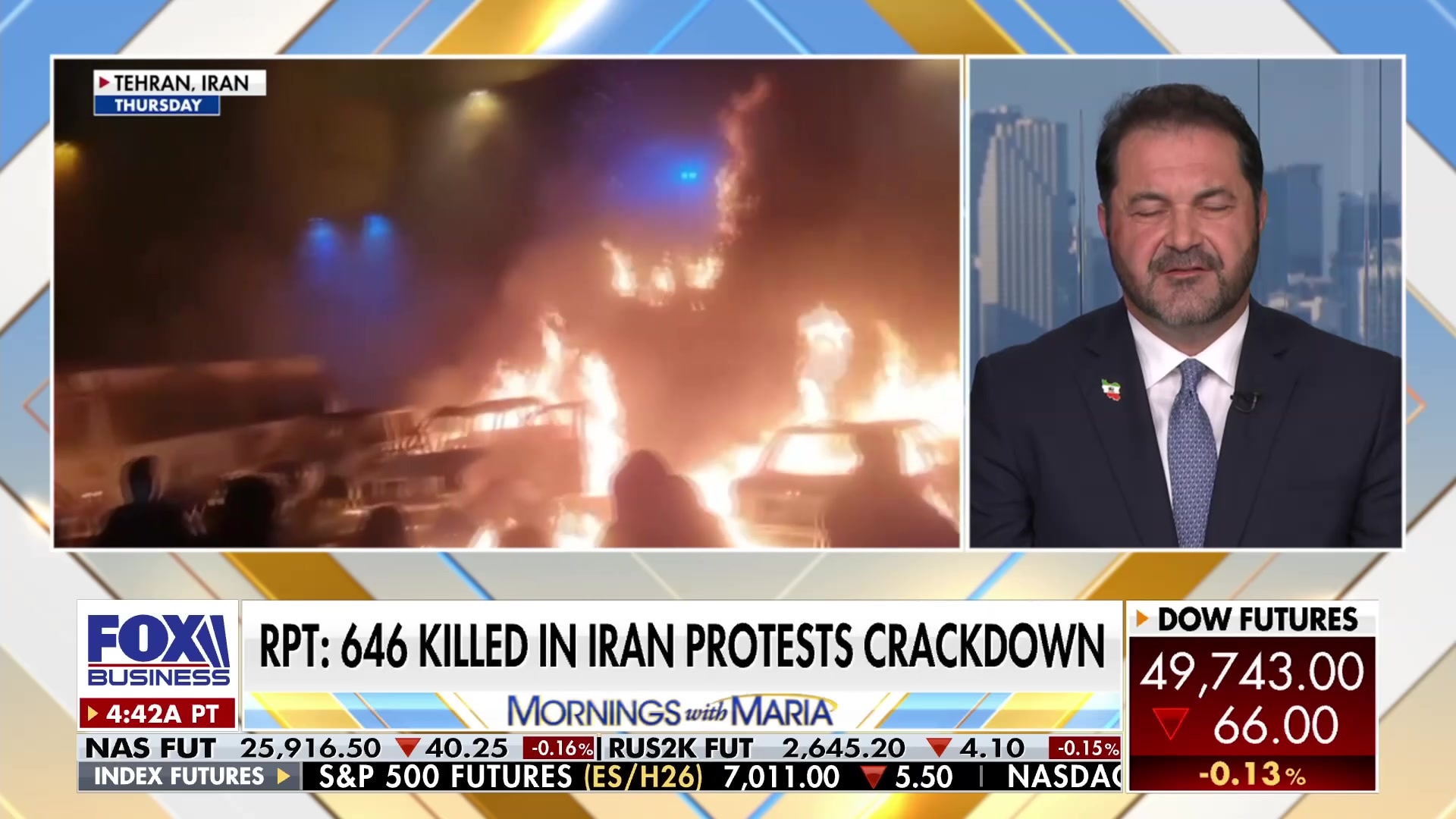 Shervin Pishevar calls for international action against Iranian regime