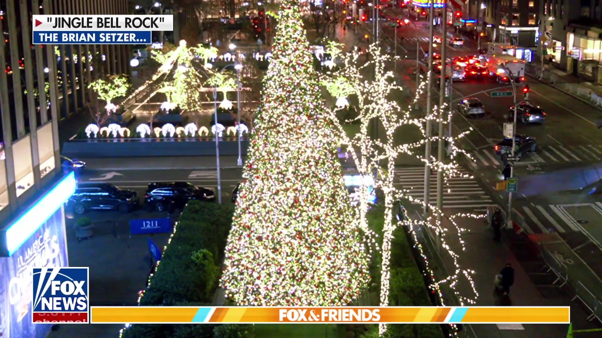 All-American Christmas: Fox & Friends celebrates Rockefeller Tree Lighting