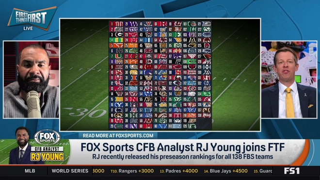 RJ Young explains why he ranked Indiana at number one in preseason rankings