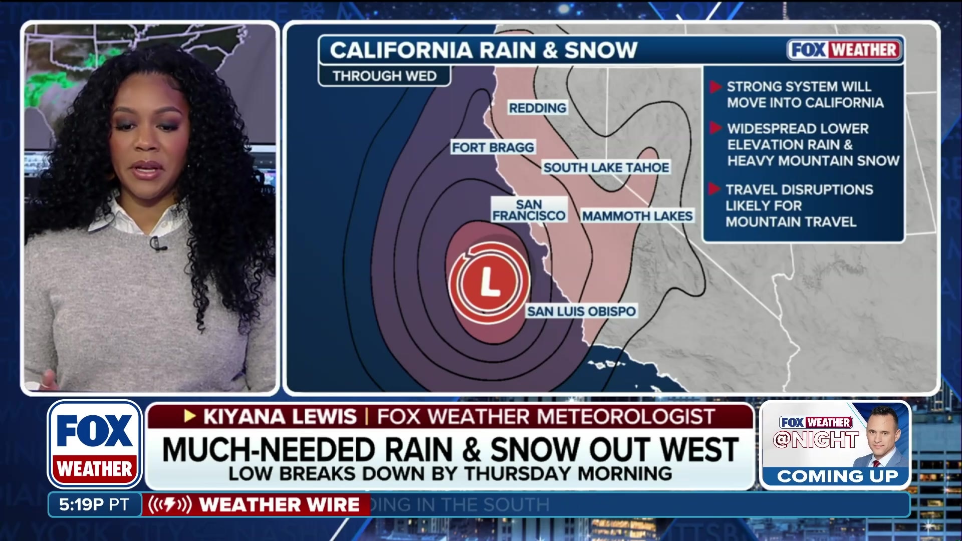Major storm brings much-needed rain and snow to California