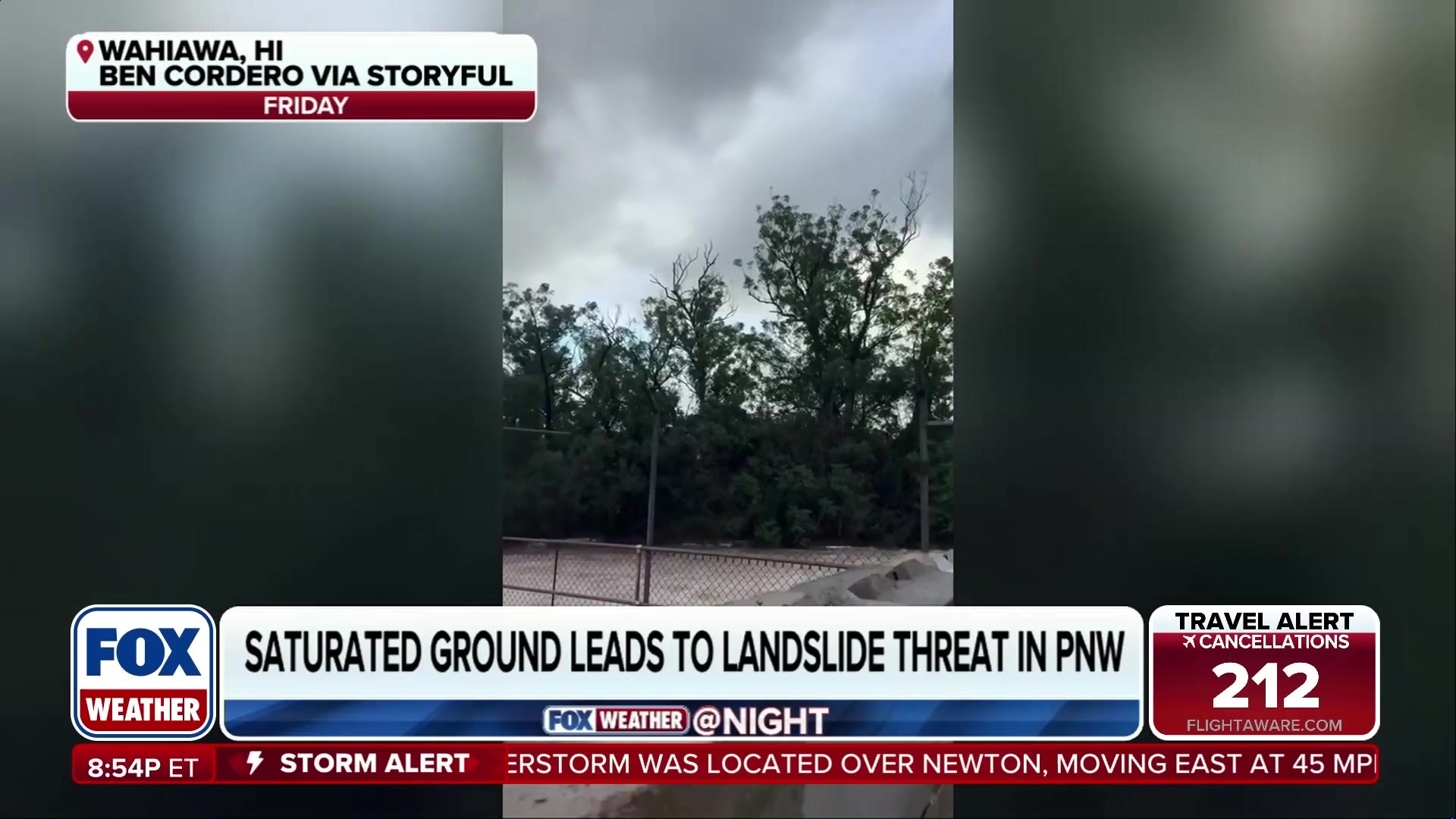 Residents grateful to be safe after devastating Hawaii storm