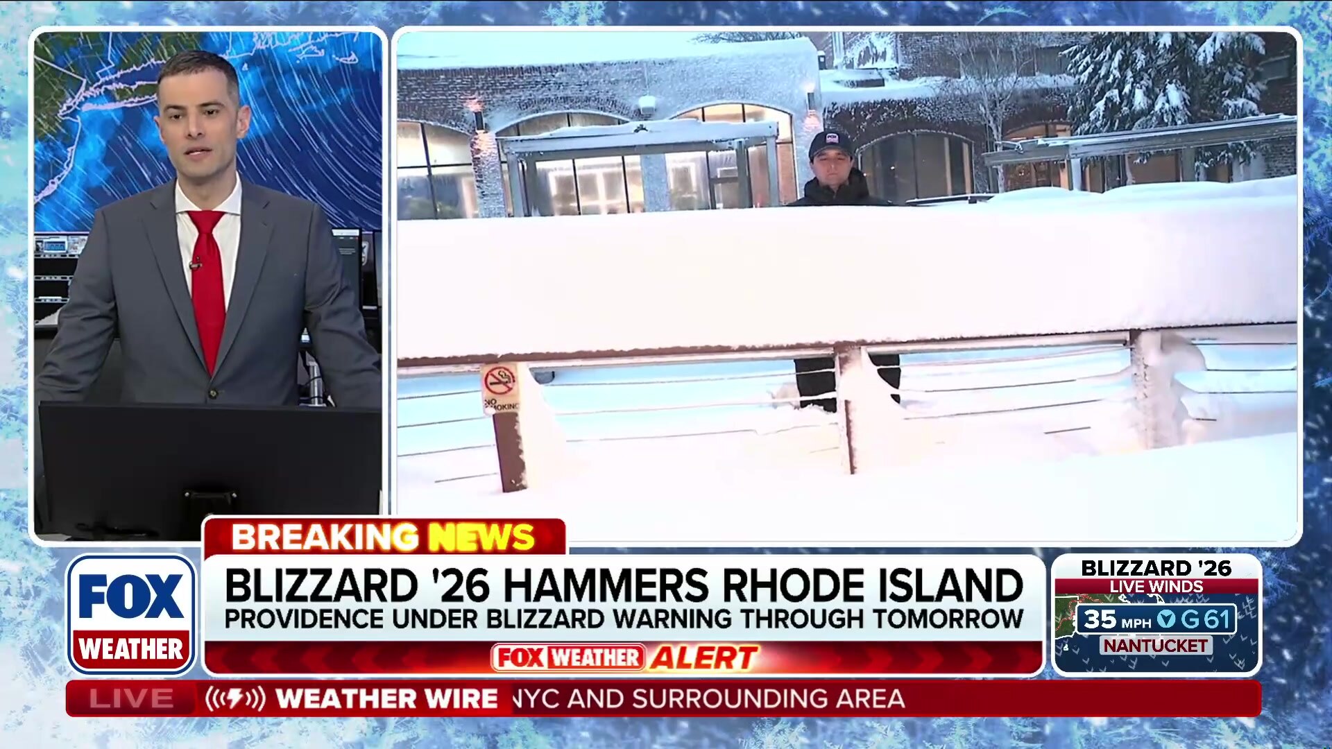 Providence, Rhode Island, experiences record-breaking snow accumulation