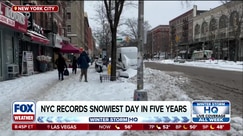 NYC records snowiest day in five years after major winter storm