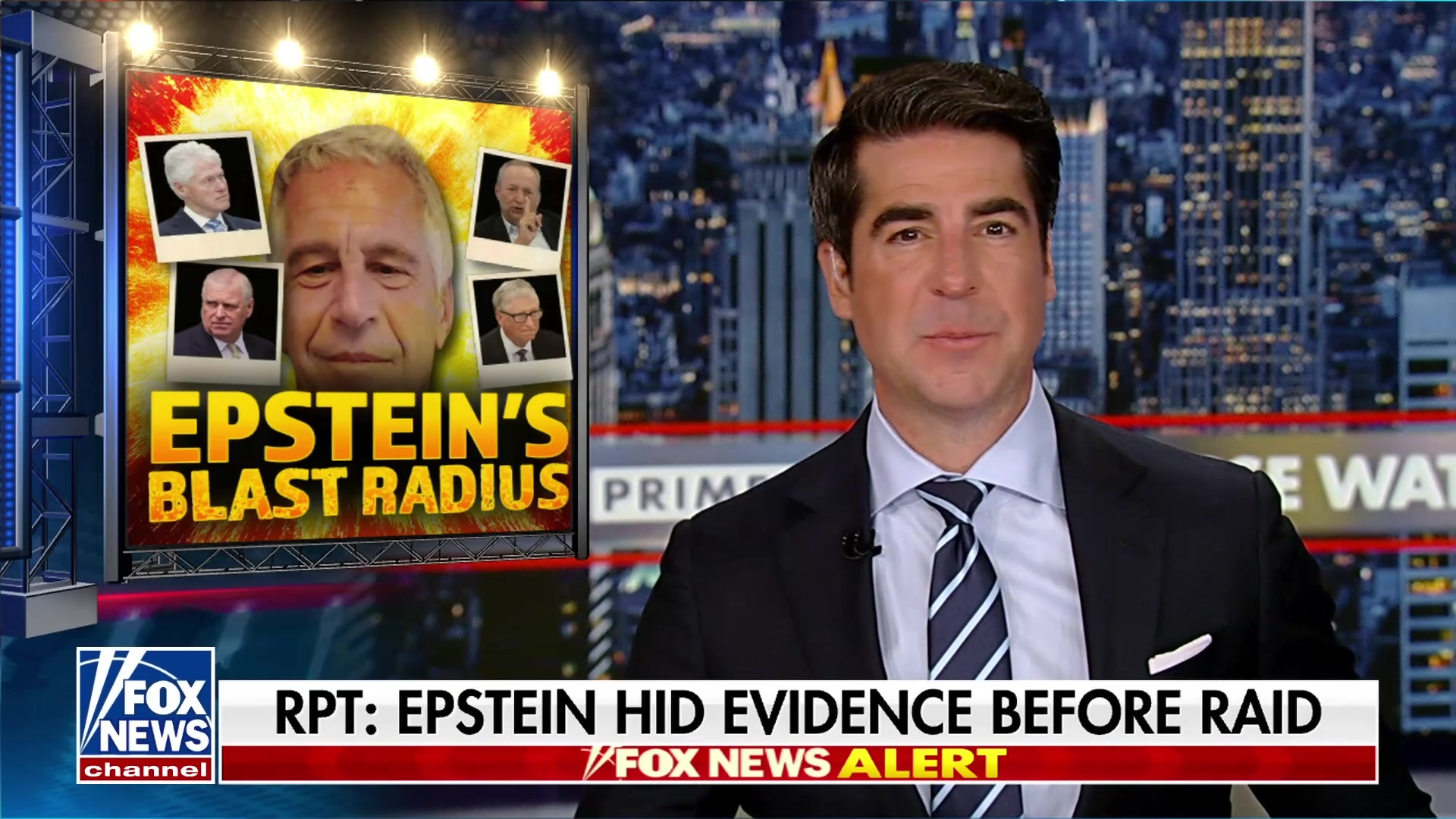Epstein hid evidence before raid, new jail video reveals 'orange flash' before death