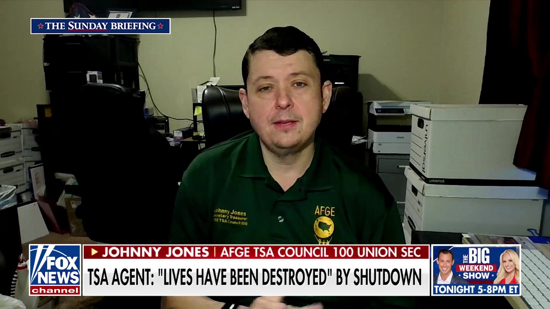 TSA Agent Johnny Jones: Government Shutdown Has 'Destroyed' Lives, Agents Deserve Bonuses