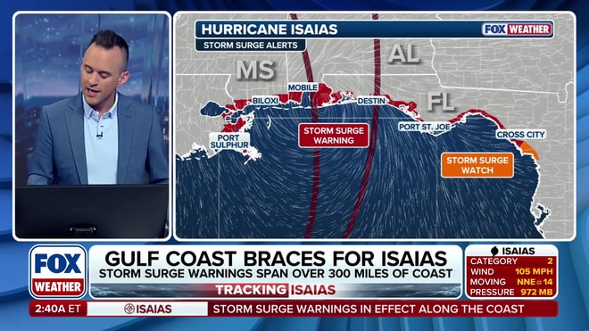 Ari Sarsalari explains the dangers of hurricane storm surge