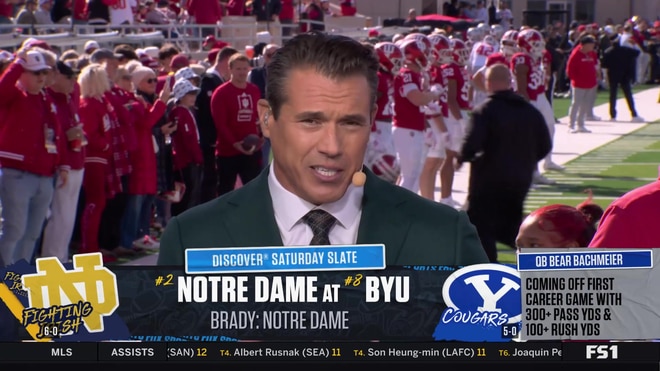 Brady Quinn and Chris Fallica break down Notre Dame vs. BYU