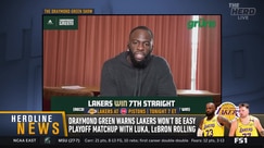 Draymond Green warns Lakers won't be an easy playoff matchup with Luka