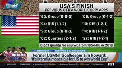 Nick Wright touts USMNT's historic World Cup progress
