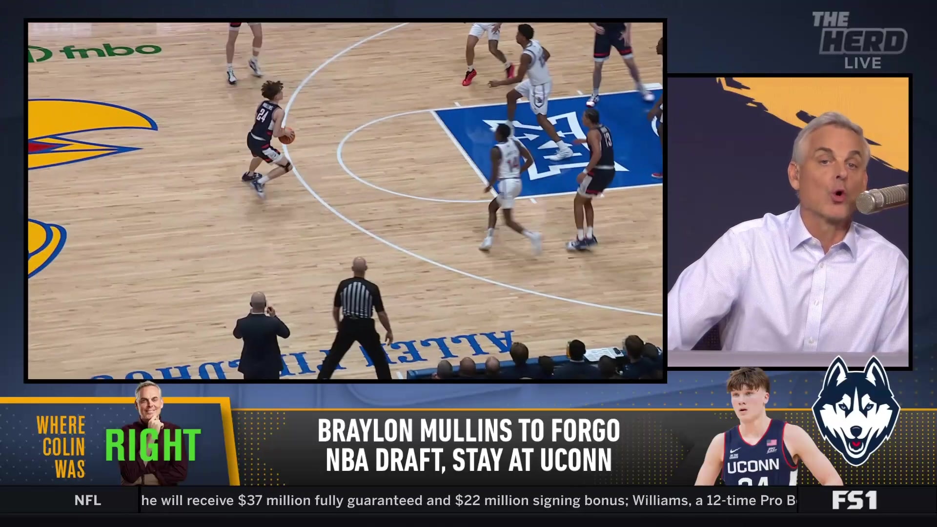 Colin Cowherd on NIL: 'Quality of college basketball is higher than it's ever been'