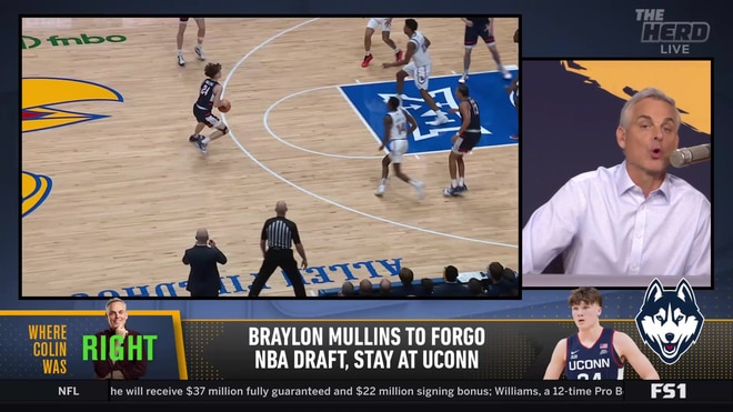 Colin Cowherd on NIL: 'Quality of college basketball is higher than it's ever been'