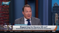 What is the biggest key to a Baltimore Ravens Super Bowl run?