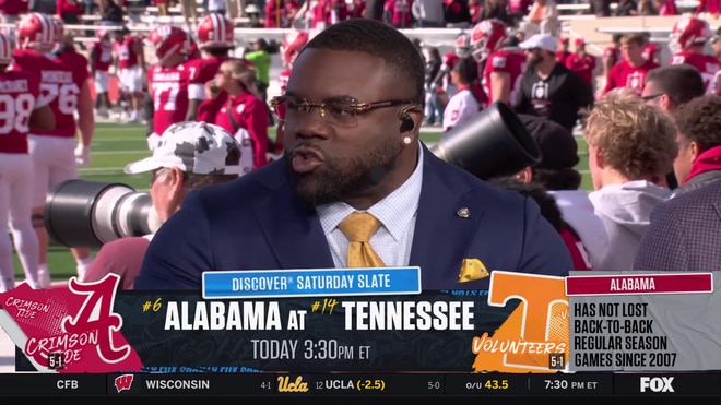 Mark Ingram II guarantees Alabama victory over Tennessee with a cigar