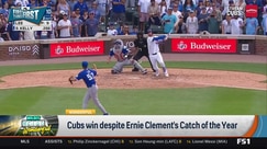 Ronald Acuña Jr. gets a hilarious home run assist from the Marlins