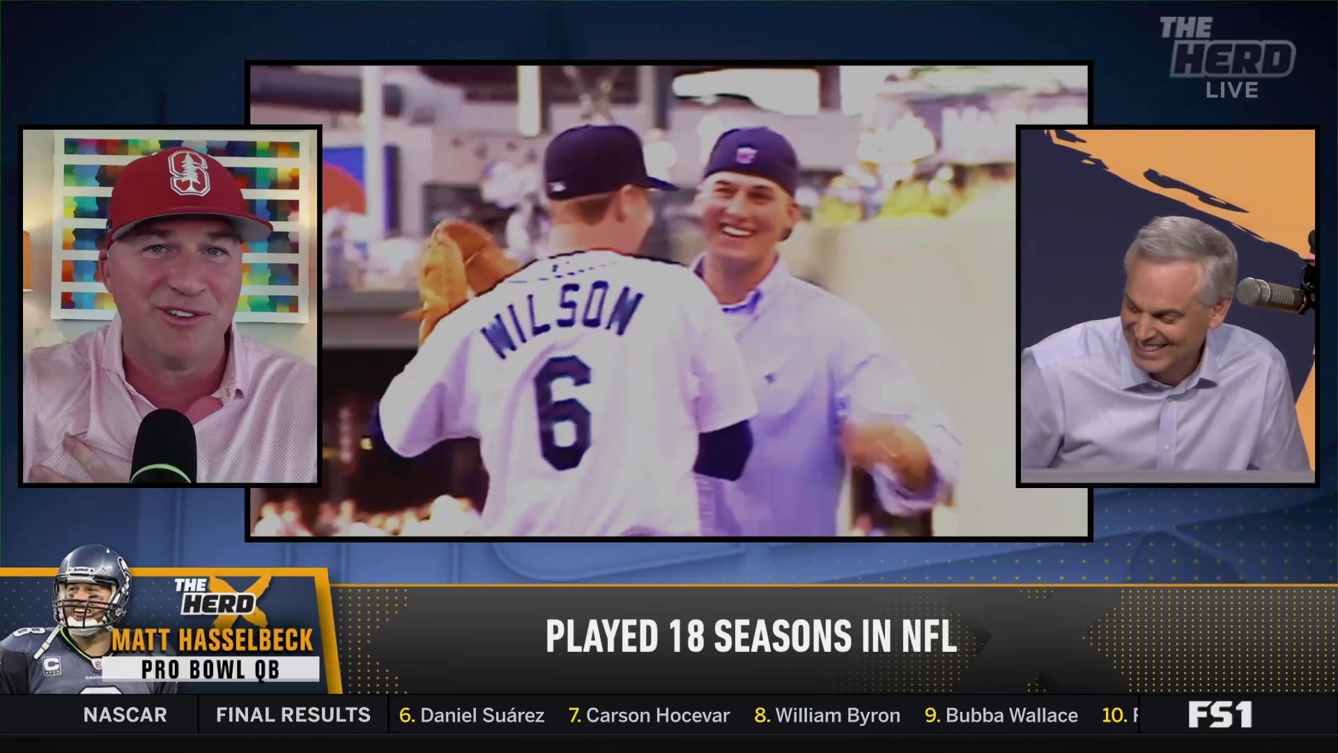 Matt Hasselbeck's humorous first pitch memories