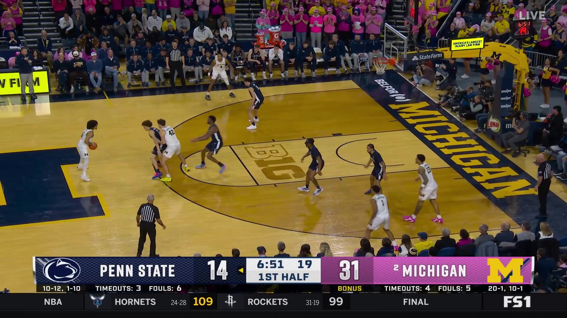 Nimari Burnett shines in Michigan's dominant victory over Penn State