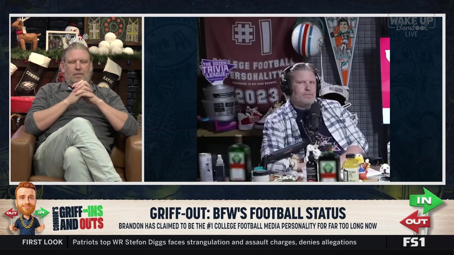 Brandon Walker's #1 college football media personality claim is out