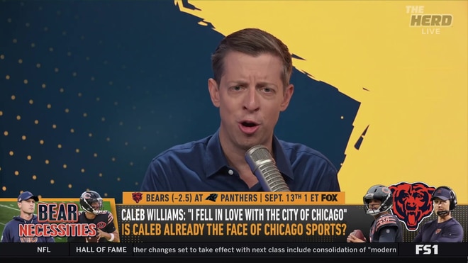Caleb Williams' embrace of Chicago draws Patrick Mahomes comparisons