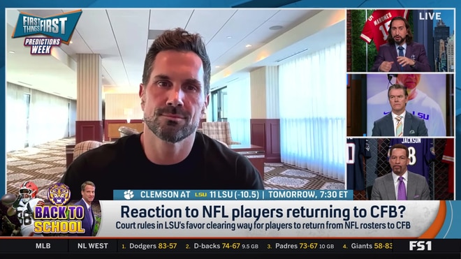 Matt Leinart jokes about making a college football comeback at USC