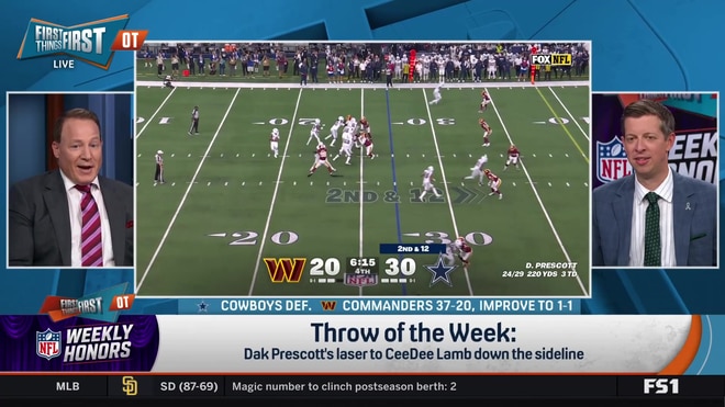 Dak Prescott's spectacular pass to CeeDee Lamb analyzed on the OT