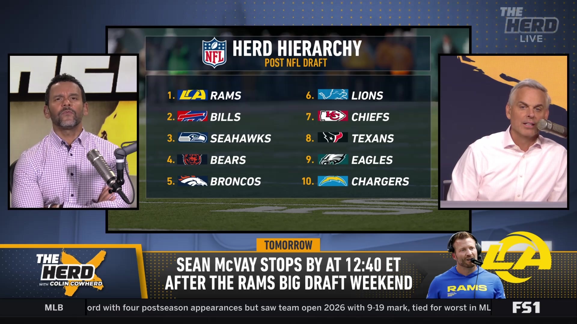 Colin Cowherd defends Buffalo Bills' improved roster