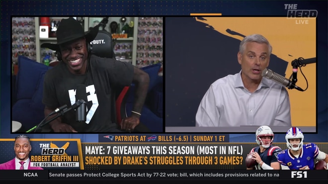 Colin Cowherd and RGIII analyze Caleb Williams' development