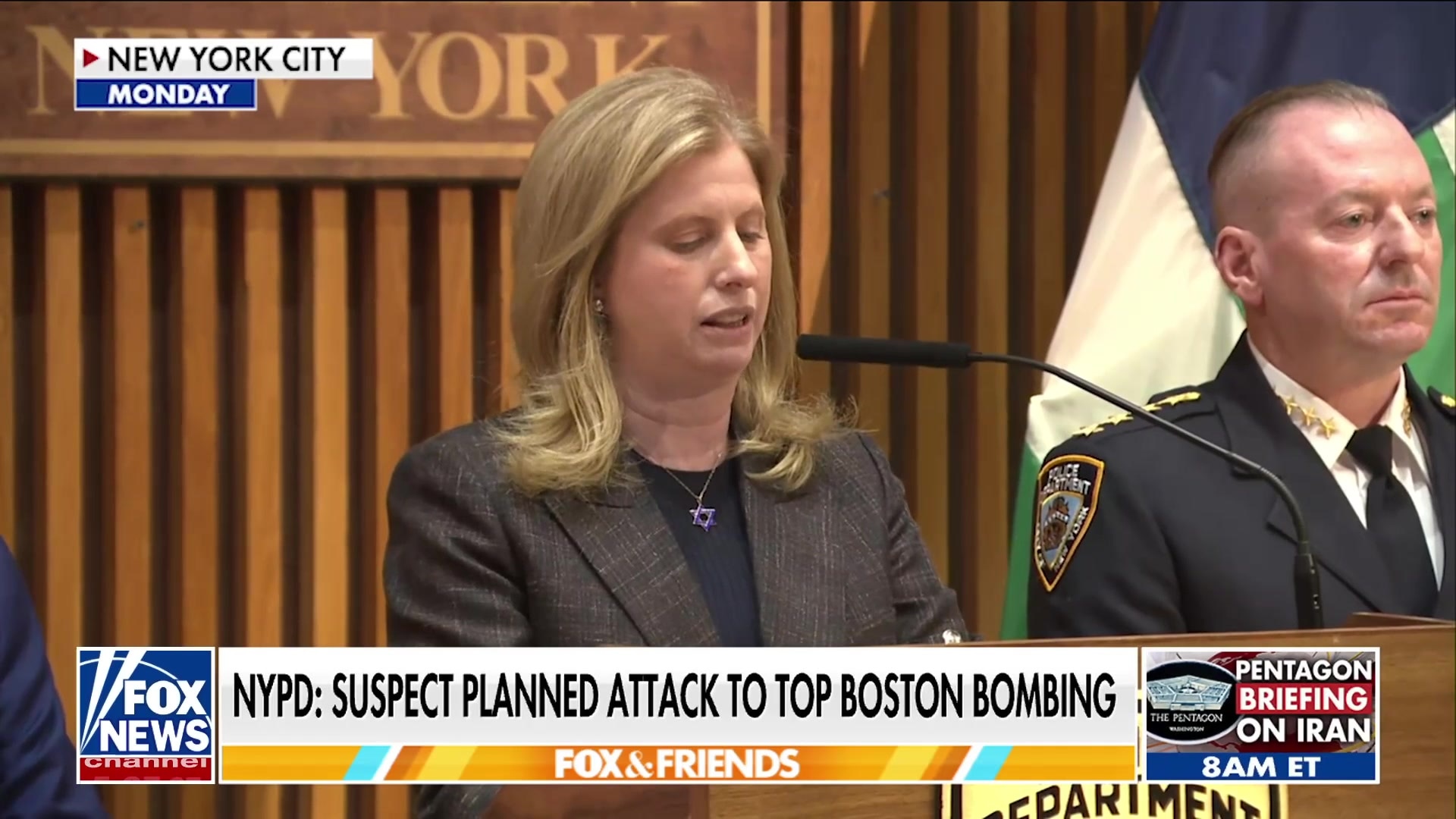 NYPD Commissioner: Suspect Planned Attack to Top Boston Bombing, Motivated by Extremist Ideology