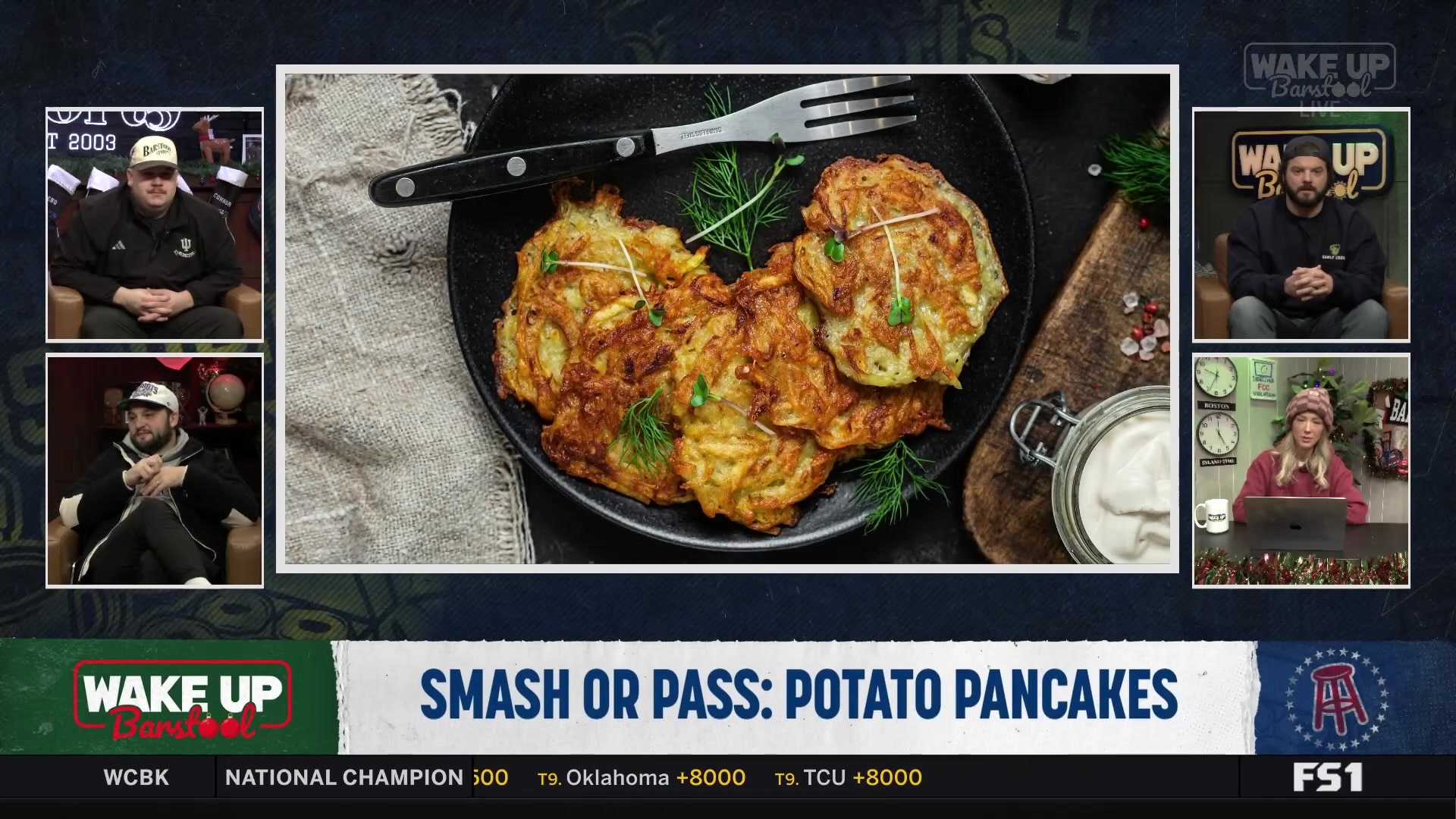 Potato pancakes are a versatile holiday treat, perfect with applesauce