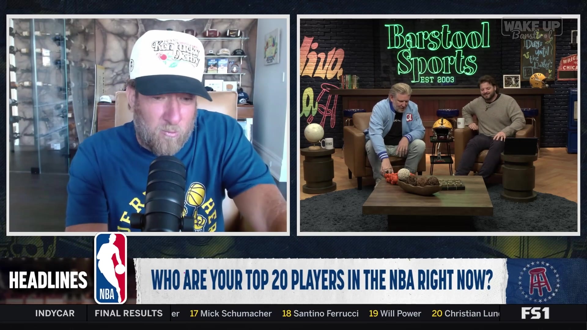 LeBron James outside NBA Top 20 right now?