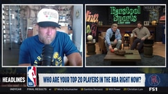 LeBron James outside NBA Top 20 right now?