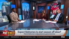 Why Patrick Mahomes might start the season slow