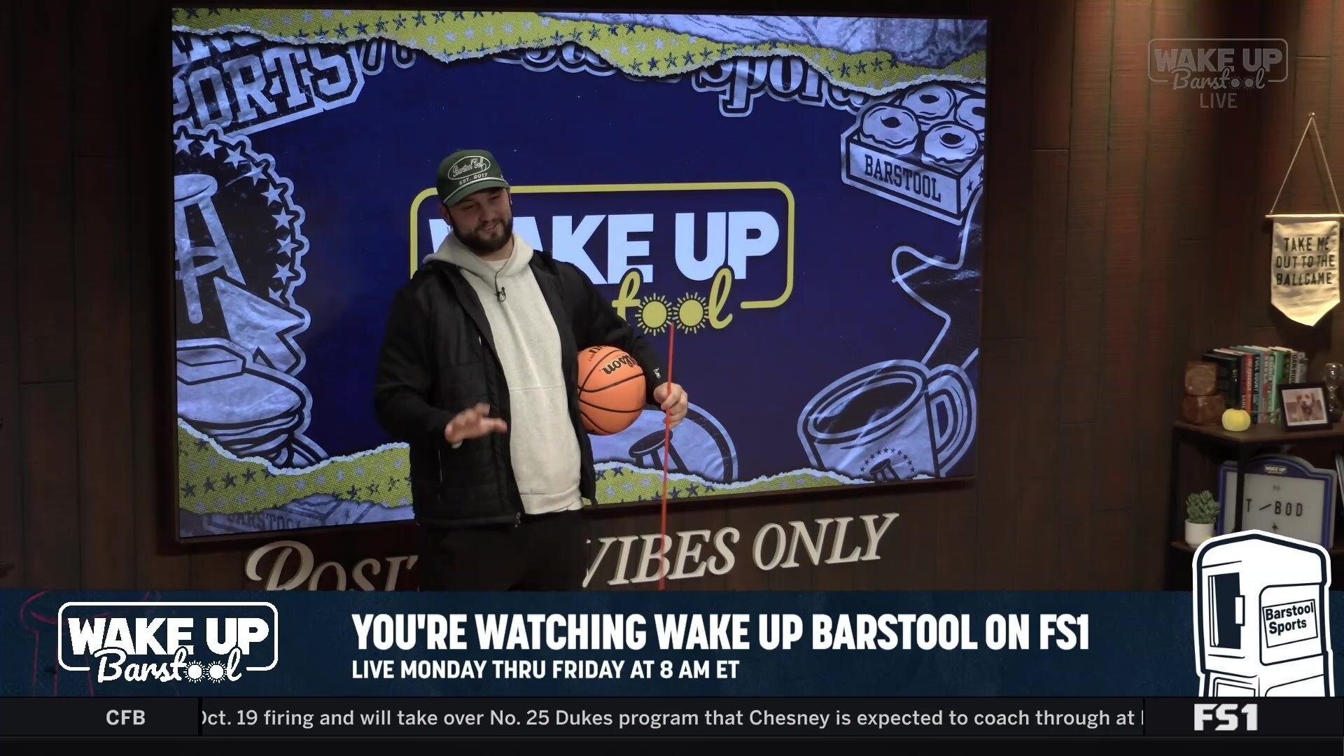 Dana Beers declares his love for basketball and warns about football withdrawal