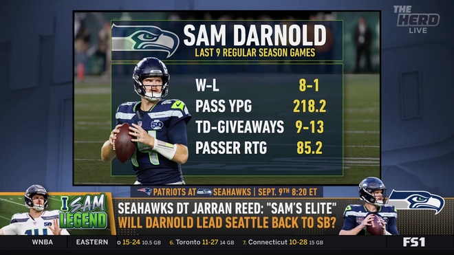 Is Sam Darnold just a deluxe version of Trent Dilfer?