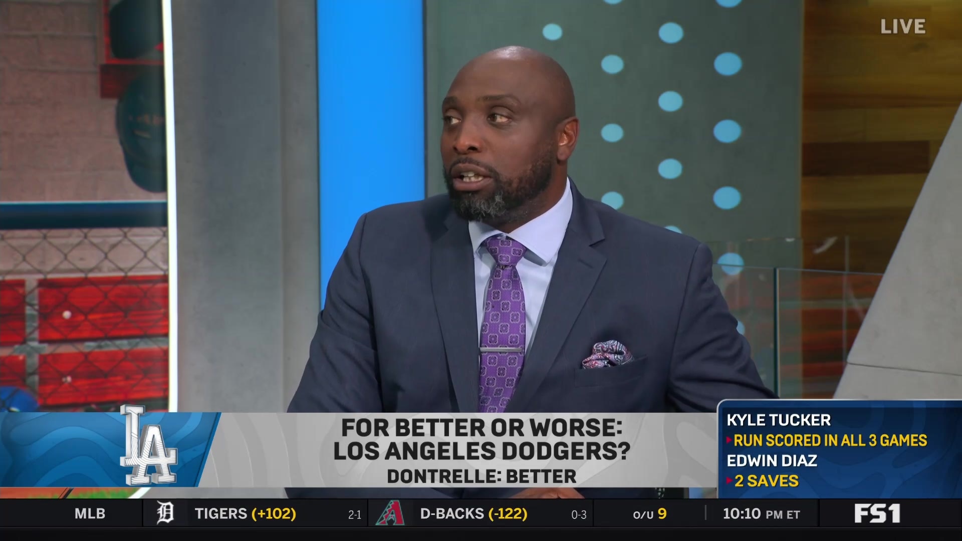 Los Angeles Dodgers are predicted to be better and win the World Series