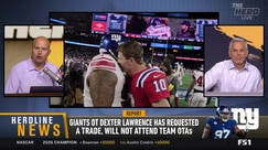 Dexter Lawrence requests trade from Giants amid contract dispute