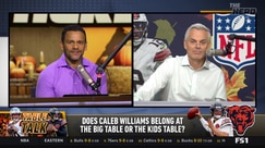 Colin Cowherd places Caleb Williams at the "big boy table" alongside top QBs