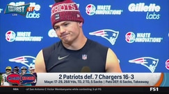 Patriots win despite Drake Maye's 'pedestrian' game, thanks to Chargers' tough pass defense