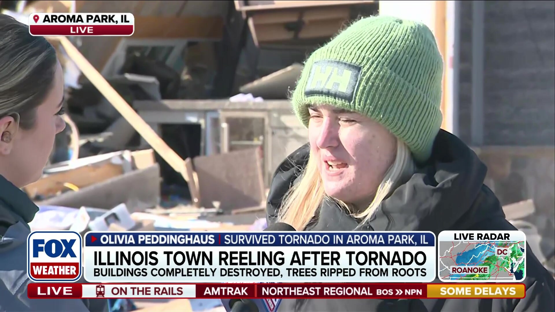 Watch Illinois tornado survivor recounts terrifying moments during EF-3 ...