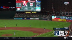 Gunnar Henderson homers to right center field