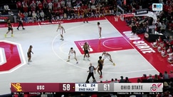 John Mobley Jr. sinks a clutch three-pointer for Ohio State