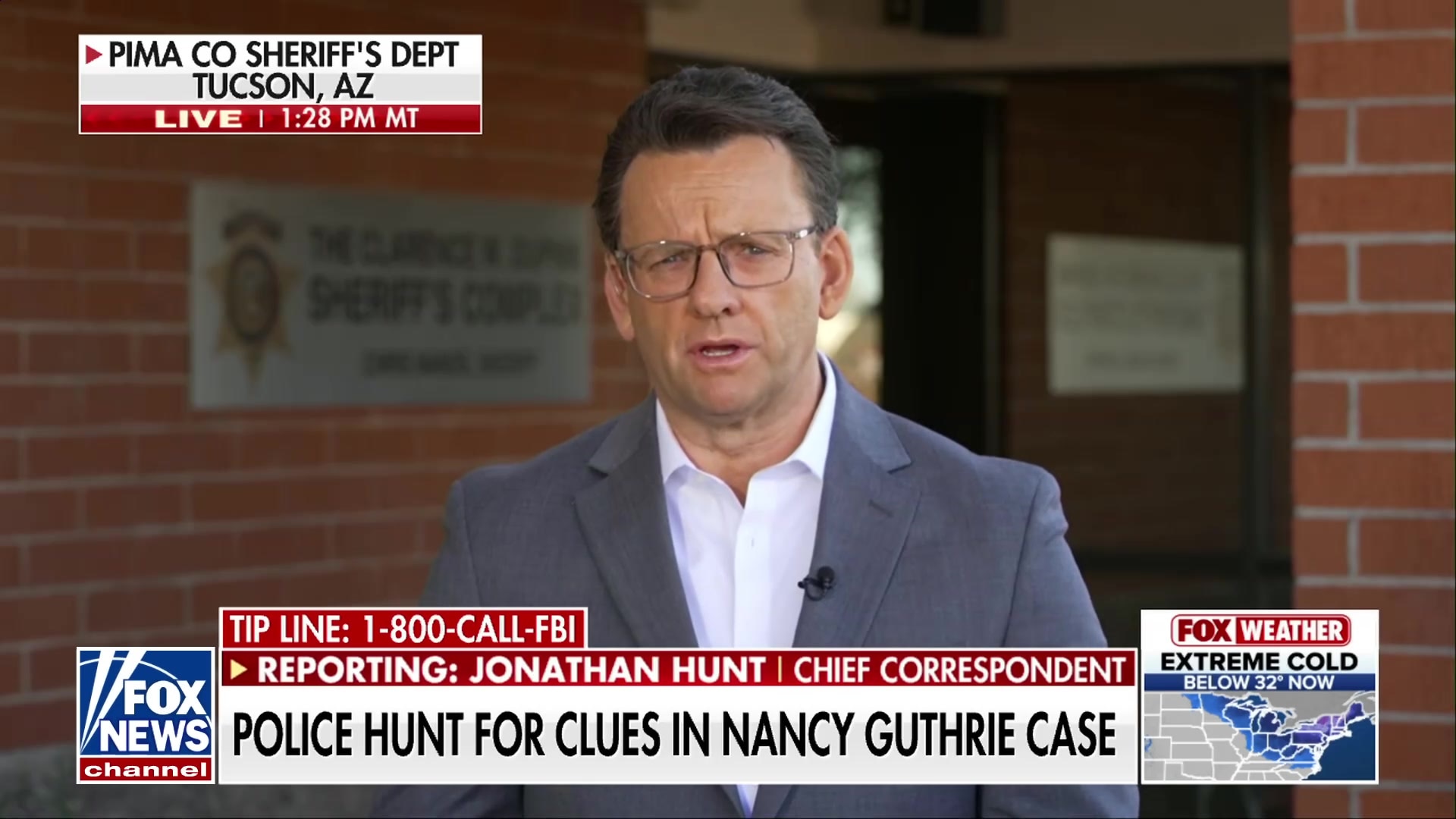 Jonathan Hunt reports on new leads in Nancy Guthrie case, including potential Luminol testing