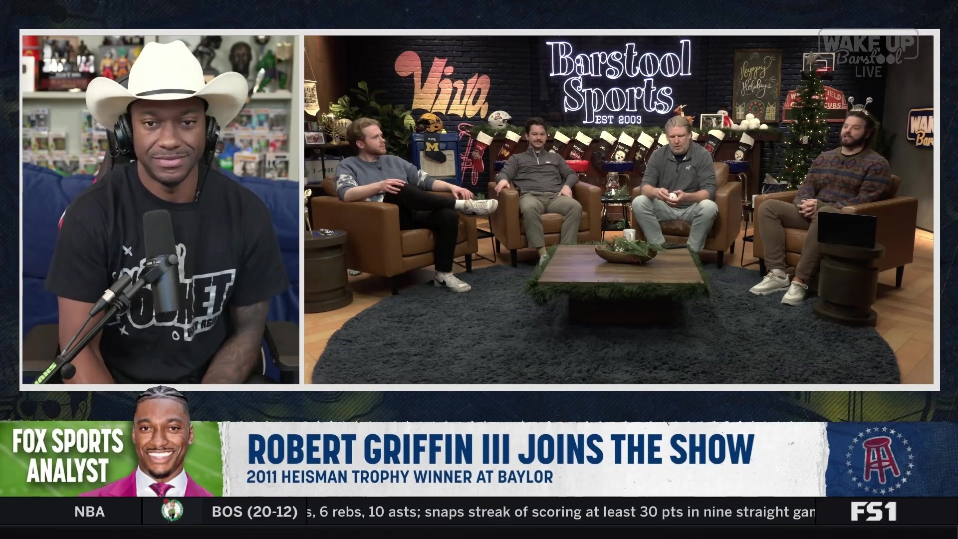 Robert Griffin III discusses favorite Dragon Ball Z characters and football analogies