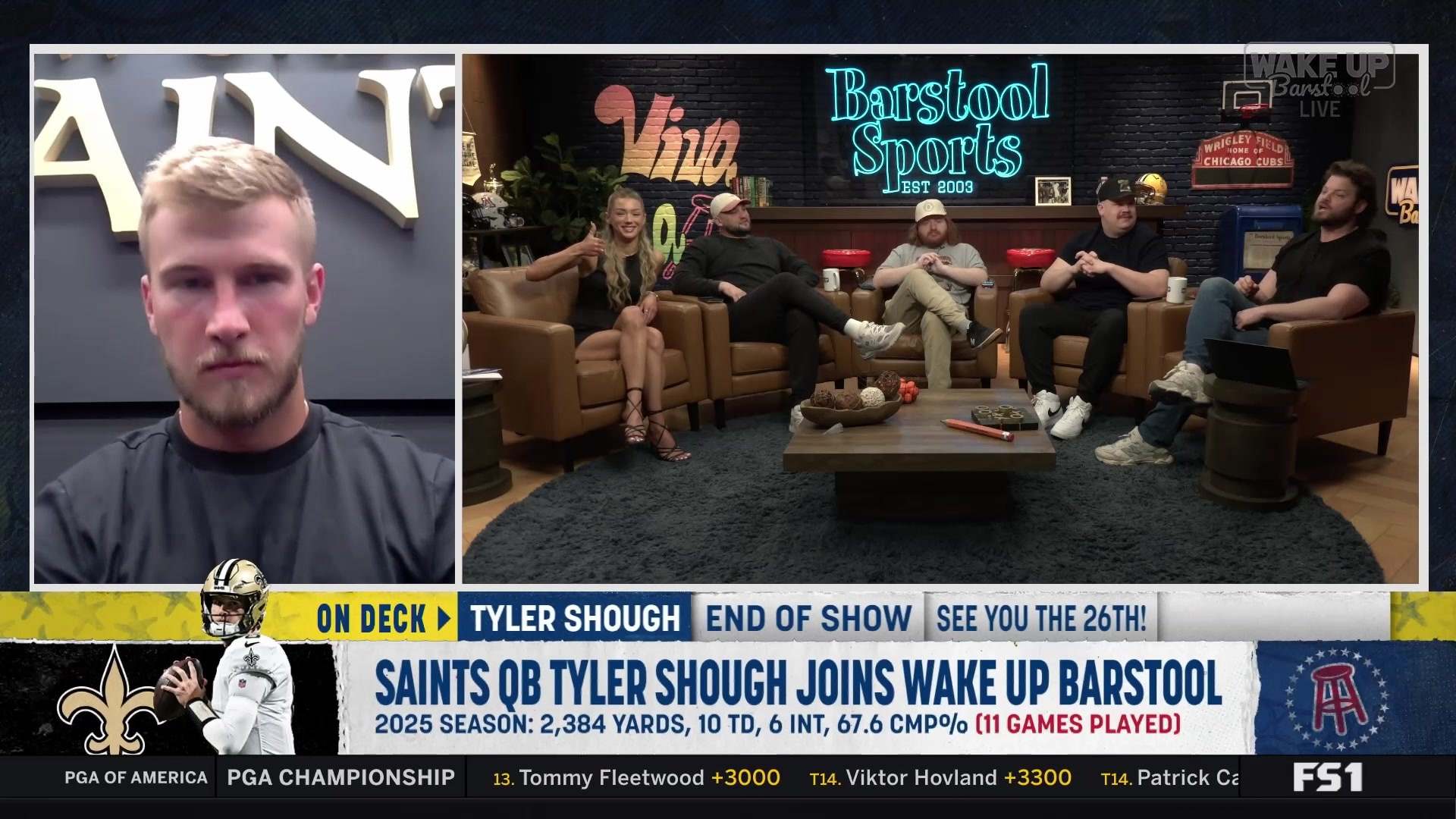 Tyler Shough on Saints' pressure after rookie success